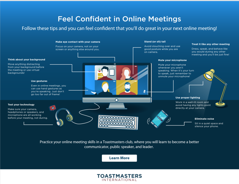 Feel Confident in Online Meetings